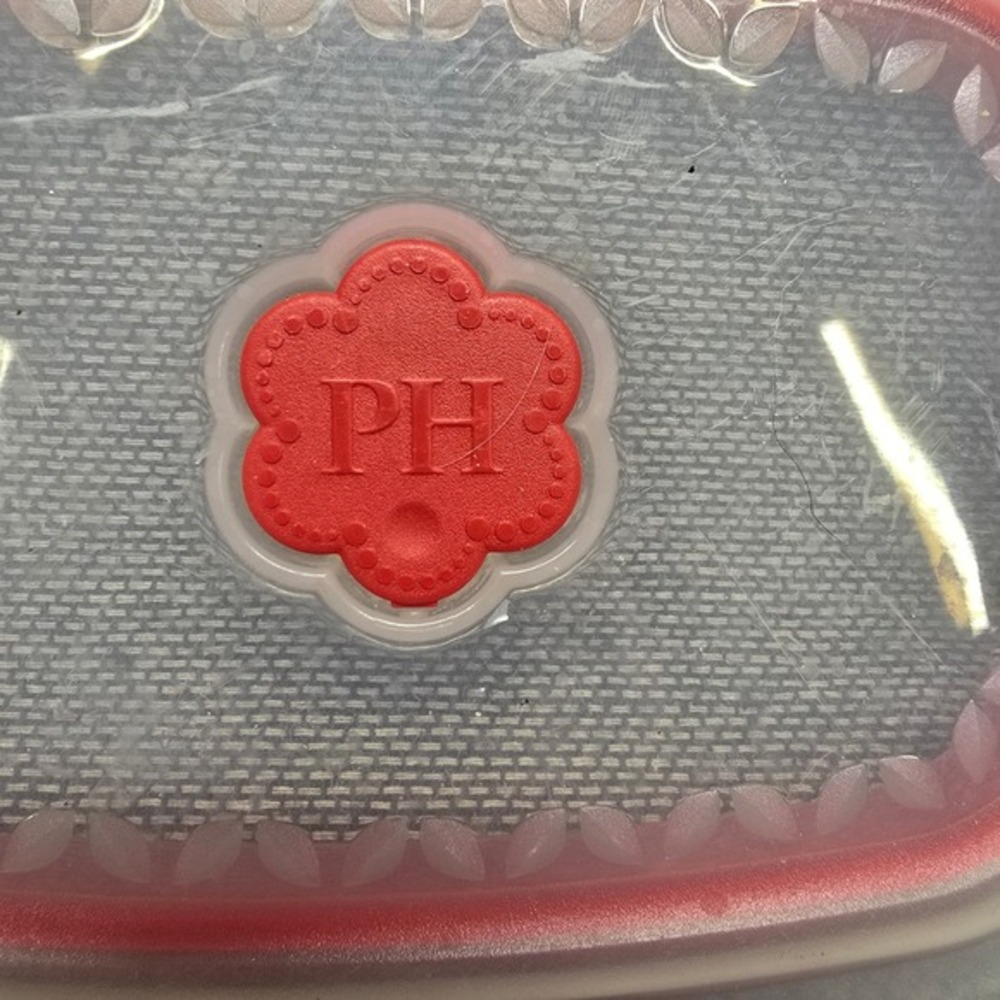 Princess House Fantasiaβ Fresh 2-Cup Rectangular Replacement Lid Red Vented 3157